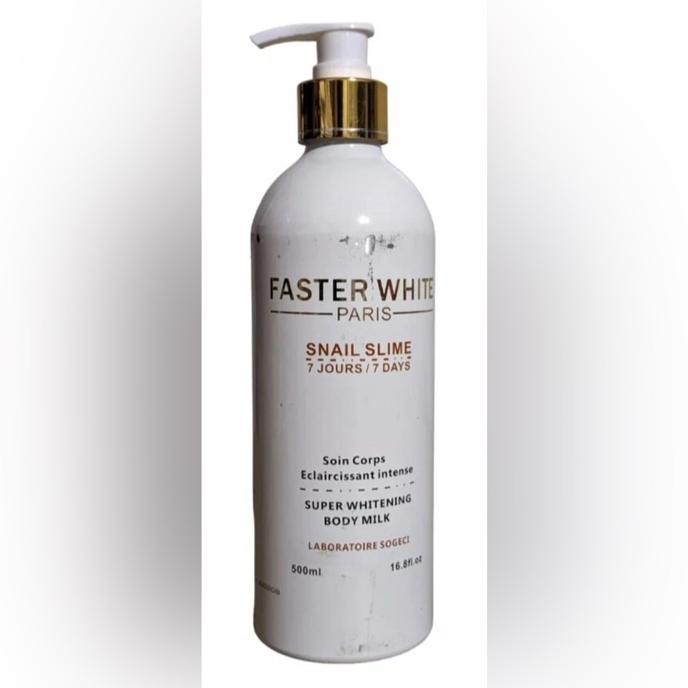 Faster White Paris Whitening Snail Slime Body Care